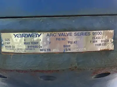 USED 2011 YARWAY 9104-08