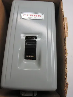 NEW A.O. SMITH-CLARK CONTROL 2A303 TYPE CM MANUAL STARTER