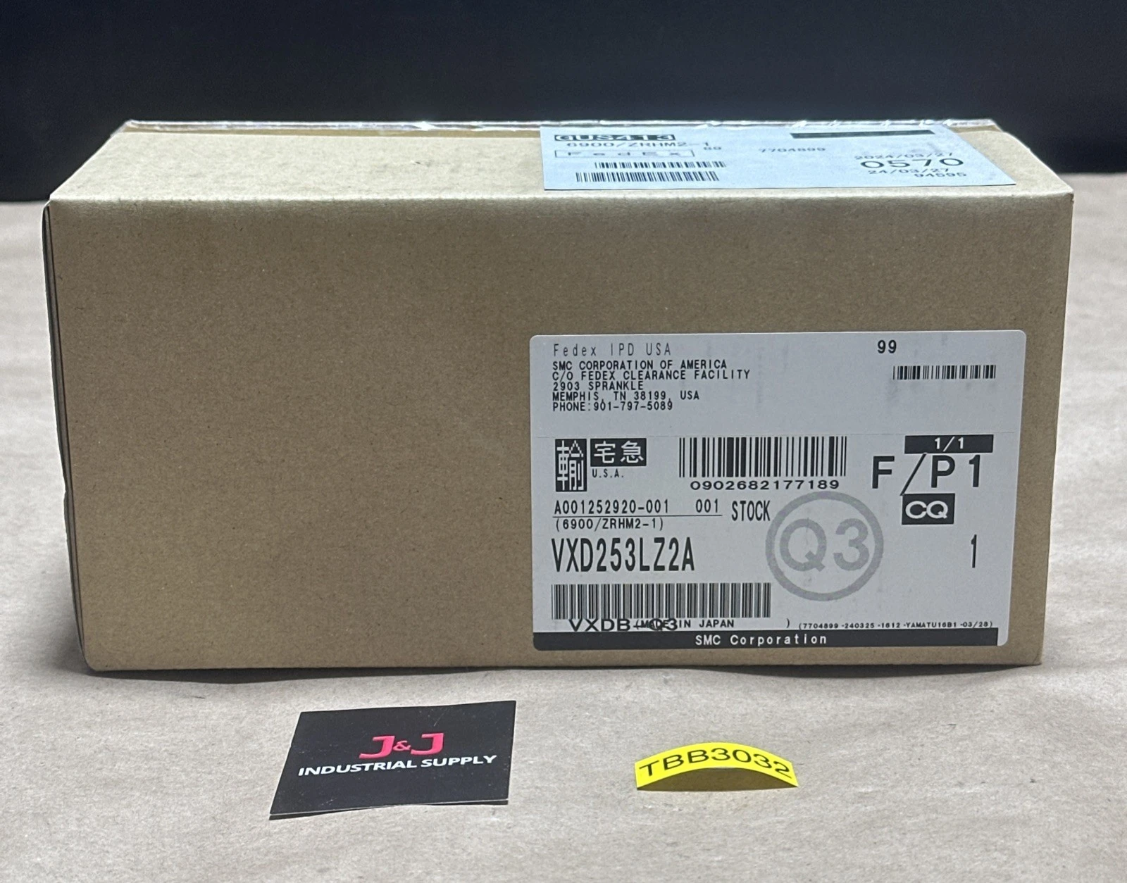 NEW SMC VXD253LZ2A