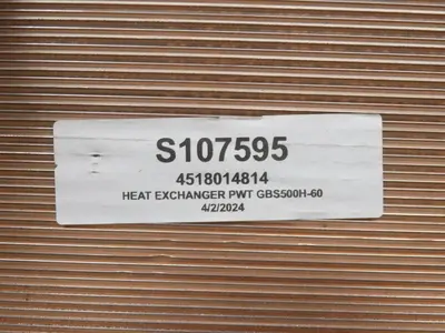 Used KELVION S107595 GBS500H-60 Heat Exchangers Texas US | Aucto #1459844