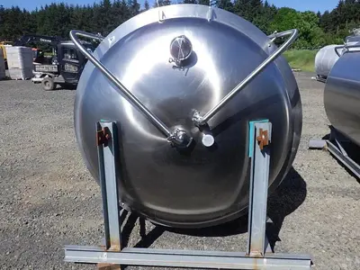 (4) Available - Used 20bbl/25hl Jacketed Conical Fermenters