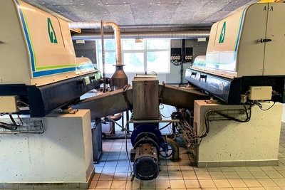 (2) Andritz/Guinard D3L NC 30B HP decanter centrifuges, 316SS.