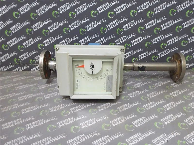 Fisher Porter 10A5003B Vert Arator 500 Flow Meter Used