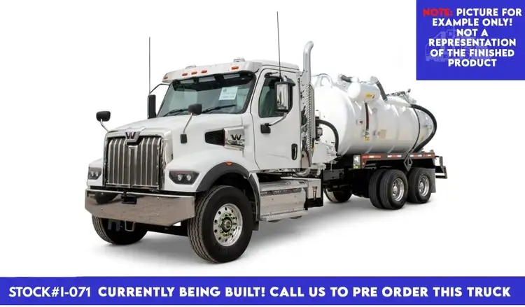 New | in-Stock 2026 WESTERN STAR 47X Septic/Sewer/Vacuum Trucks Texas US | Roll Off Truck World #1492008
