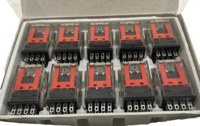 NEW OMRON MY4 MINIATURE POWER RELAY 13Y3Y1 110/120VAC LOT OF 10 PCS.