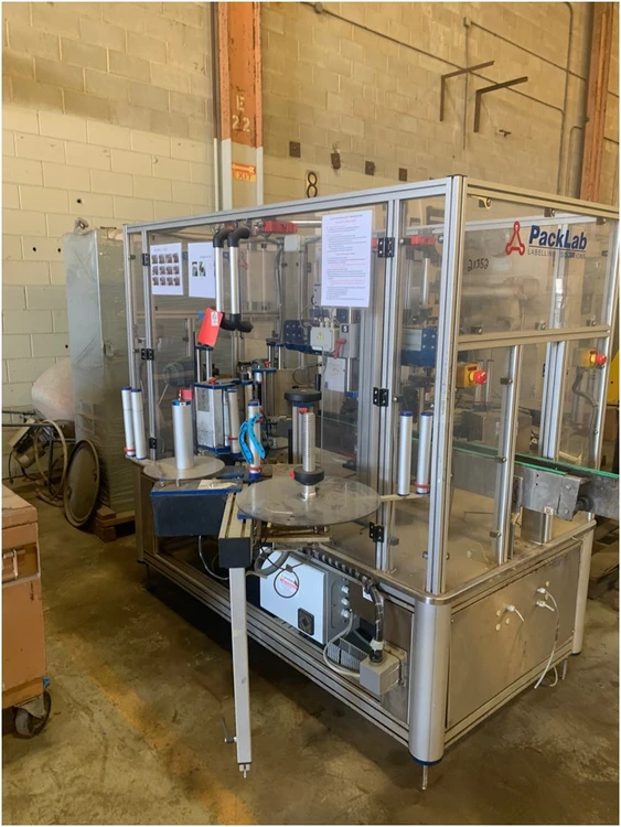 Used PACKLAB WING RP FB 60 Labelers New Jersey US | Perry Equipment #118262
