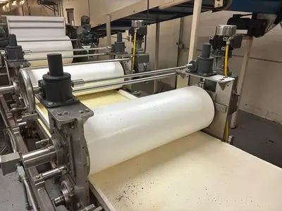 Used 2014 BAKERY TECHNOLOGY ENTERPRISES MEGA FORMA BAR SHEETING LINE Bar Forming Line (Candy) Texas US | Bakery Machinery and Engineering #1770313