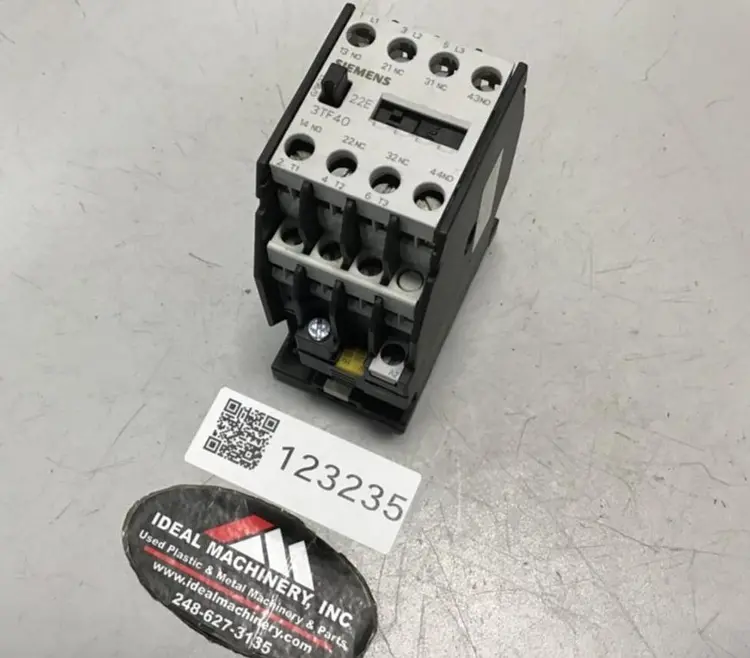 Used SIEMENS 3TF40 3TD4002-2A PLC Contactors Michigan US | Ideal Machinery #1308825