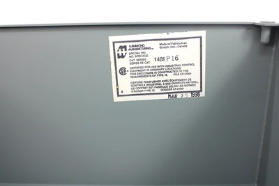 NEW HAMMOND MANUFACTURING 1489P6