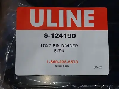Uline Bin Dividers