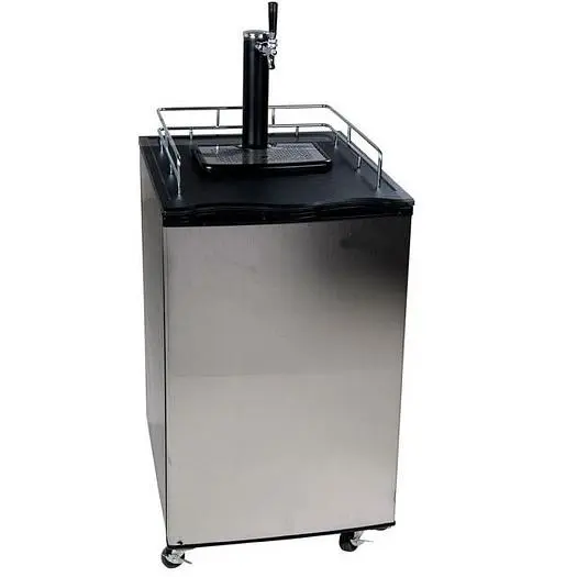 Stainless Steel Door Kegerator (1) 1/2 Keg Capacity