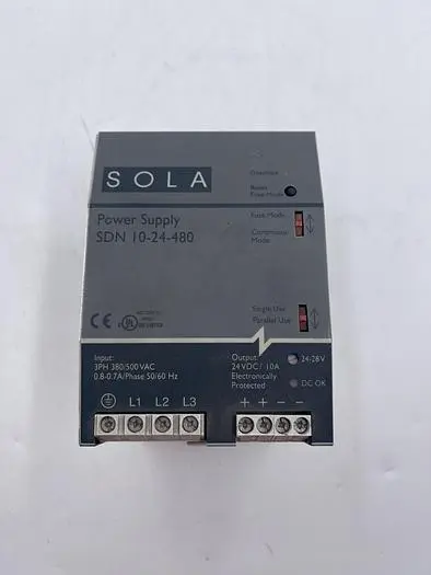 Used SOLA SOLA SDN 10-24-480 Misc Electrical & Power Parts | ND Industrial Surplus #1214208