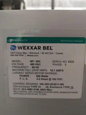 Used 2021 WEXXAR BEL WF-30H Case Erectors - Glue Bottom Seal Michigan US | ND Industrial Surplus #1271034