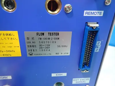 New | in-Stock FUKUDA FM1061 Leak Testers Ohio US | HGR 24 #756484