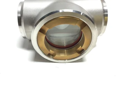 Parker CF-3M Four Way Socket Weld Pipe Fitting Unequal Cross Stainless Steel