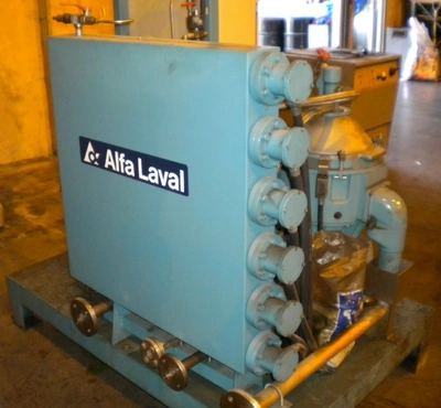 Alfa-Laval MMB 304S-11 lube oil purifier, SS.