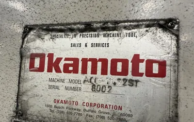 OKAMOTO ACC-16.32ST Surface & Way Grinders | Mohawk Machinery (7)