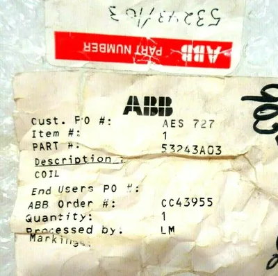 NEW ABB 53243A03 COIL 53243A3