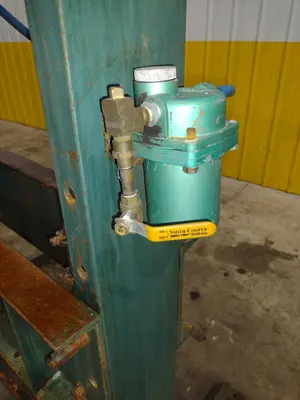 75 TON DAKE MODEL #6-275 AIR-HYDRAULIC H-FRAME PRESS: STOCK #23521