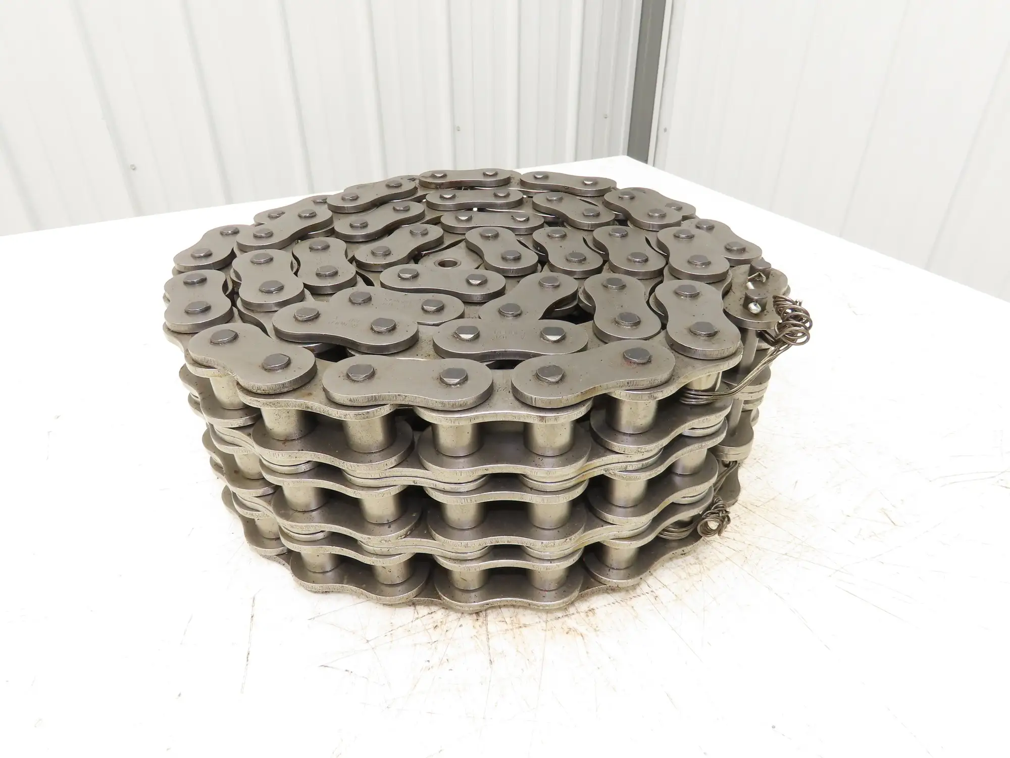 Renold 140 -3 V 3 Strand Roller Chain 1-3/4" Pitch Riveted 1" Rollers 10 Feet