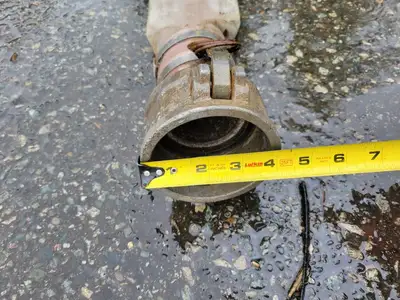 3" x 47 ft PVC Layflat Discharge Hose