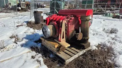 USED ROBUSCHI RB-DV145/SP-UN VACUUM PUMP/BLOWER