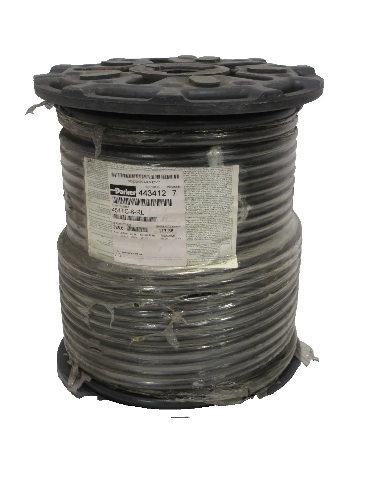 NEW PARKER 451TC-6-RL HYDRAULIC HOSE 3/8" 385 FT 451TC6RL