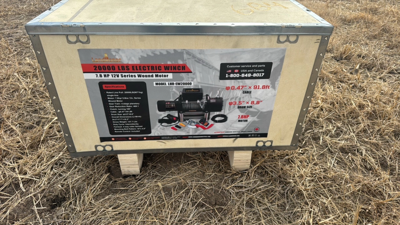 20000LBS Electric Winch	Landhonor	2025	Unused	LHR-EW20000