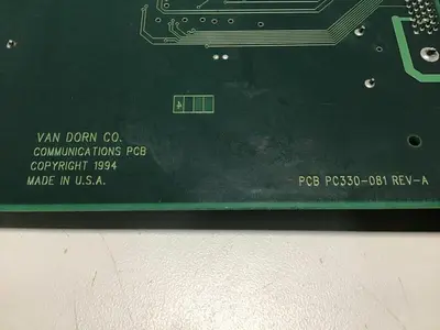 Used VAN DORN PC330-081 330-081 Circuit Boards Michigan US | Ideal Machinery #593220