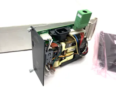 USED DELTA TAU AC INPUT POWER SUPPLY KIT, BLACK FACE PLATE