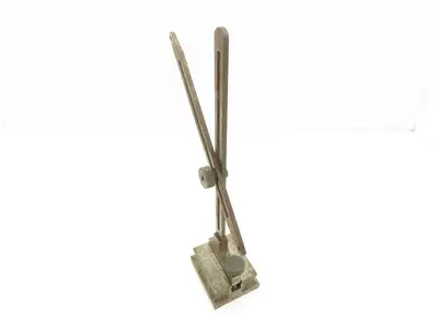 Fowler 12" Indicator Gage Transfer Stand Steel Base 52-620-717-0