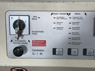 Used HERAEUS KULZER CLI95 Foundry & Casting Ohio US | HGR 24 #1457465