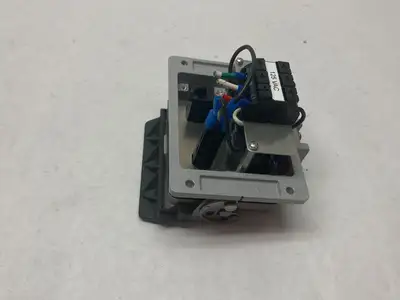 USED MENCOM PANEL INTERFACE CONNECTOR MODULE, DUPLEX OUTLET