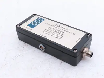 RJG PZ/LX4F-S-ID Vacuum Gauge Transducer Piezo Adapter Module 4 Channel