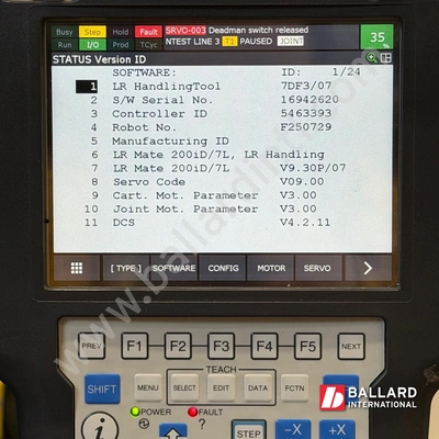 FANUC LR Mate 200iD/7L Robot w/ R30iB Mate Plus Controller