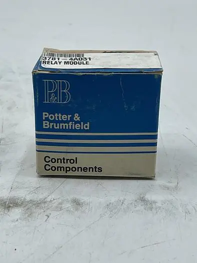 New | in-Stock POTTER & BRUMFIELD POTTER & BRUMFIELD 3781-4A031 Misc Electrical & Power Parts | ND Industrial Surplus #1215631
