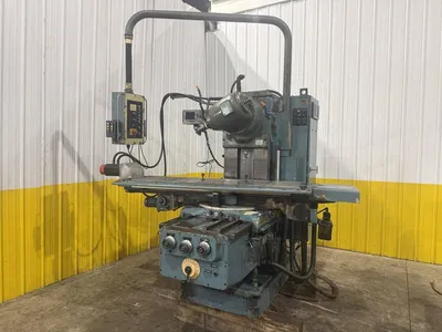 70" X 18" HECKERT MODEL #FU-400E UNIVERSAL MILL, VERTICAL HEAD & CNC FANUC CONTROL: YOBRO #25329