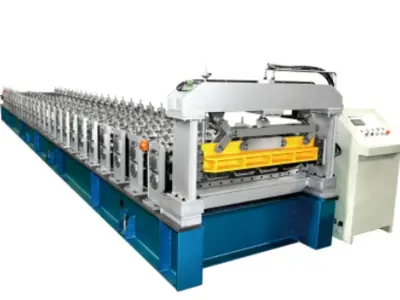 Galvanized Steel Profile Metal Roofing Sheet Roll Forming Machine in Hangzhou, China
