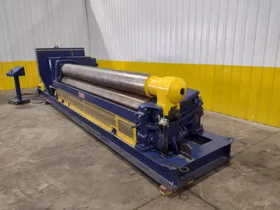 12' X 1/2" WEBB MODEL #9L-1312 3 ROLL INITIAL PINCH PLATE ROLL : YOBRO #24943