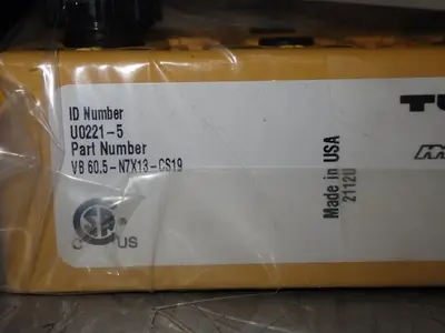 New | in-Stock TURCK VB 60.5N7X13CS19 Input / Output Modules | HGR 24 #747602