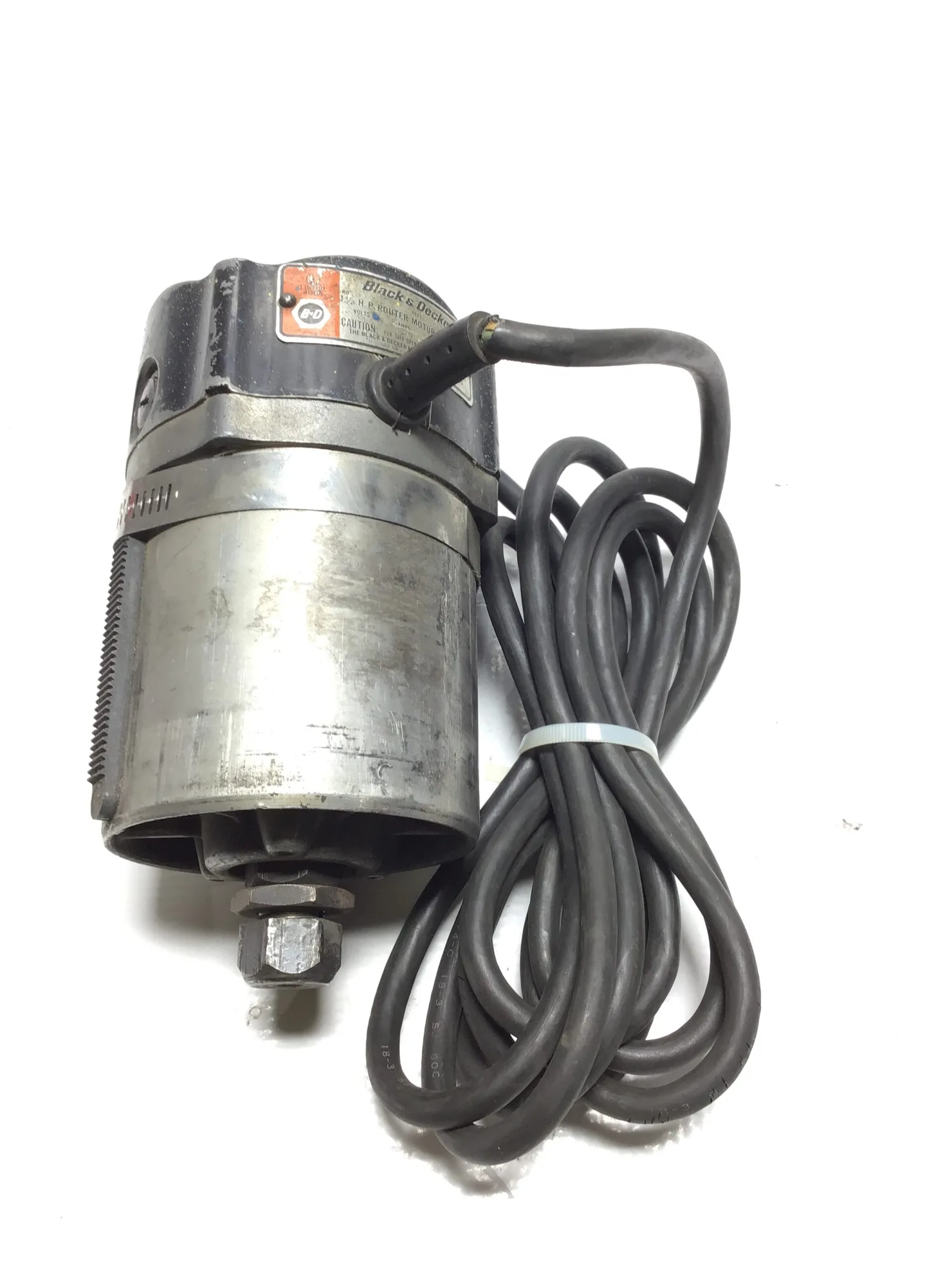 Black & Decker 331 Router Motor 2500 RPM 1-1/2HP