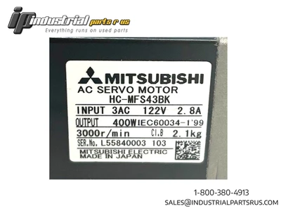 USED MITSUBISHI HC-MFS43BK