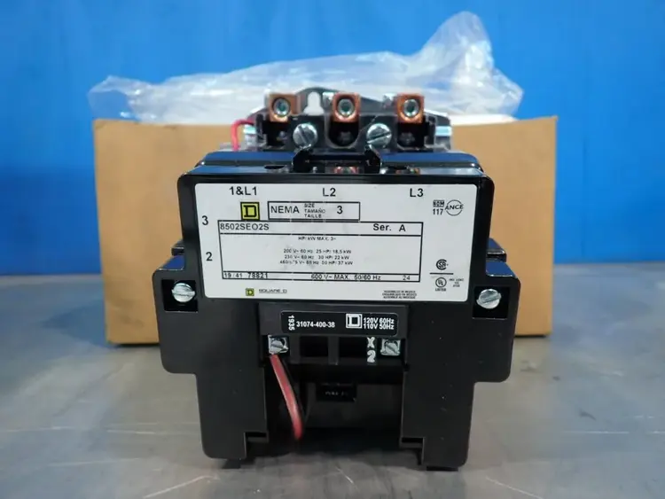 Used SQUARE D 8502SEO2S PLC Contactors Ohio US | HGR 24 #903172