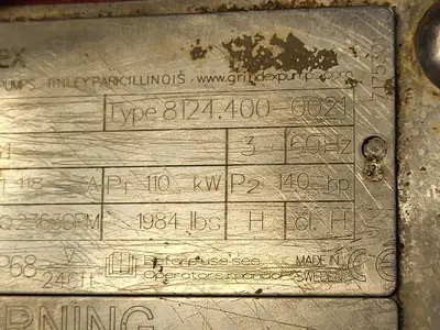 Used GRINDEX 8124.400-0021 Parts (Hydraulics and Pneumatics) British Columbia CA | Lenmark #1440622