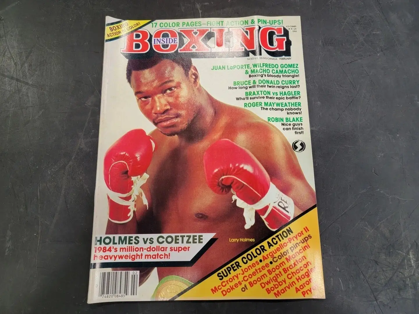 USED BOXING INSIDE FEBRUARY 1984
