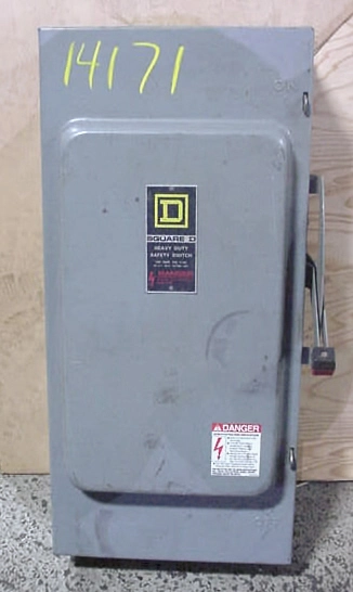Used SQUARE D FUSABLE DISCONNECT FUSABLE DISCONNECT Misc Electrical & Power Parts New Jersey US | Champion Trading Corporation #423516