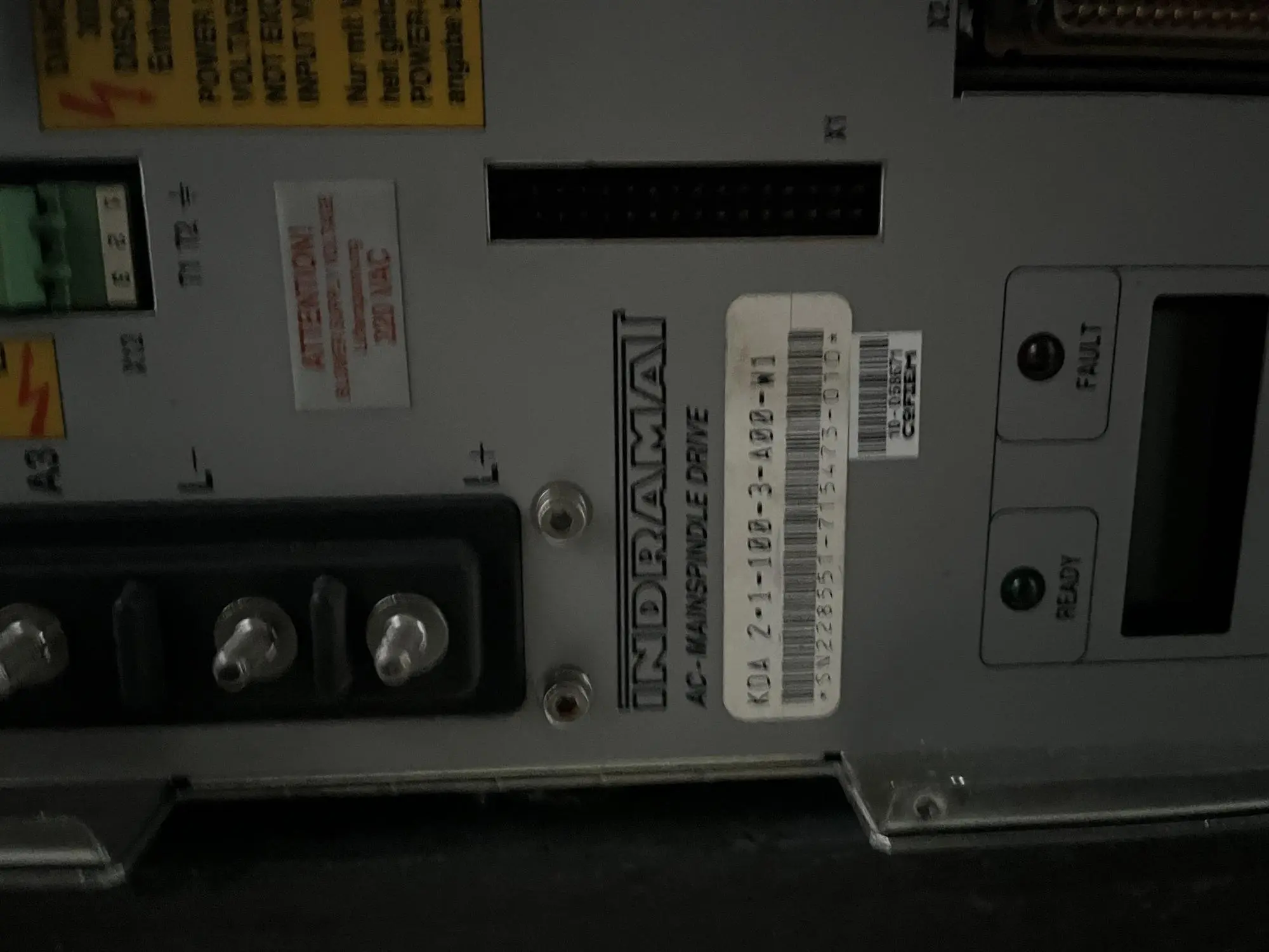USED INDRAMAT KDA 2-1-100-3-A00-W1