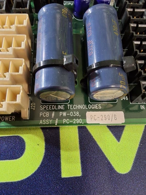 SPEEDLINE TECHNOLOGIES PW-038 / PC-290 INTERFACE BOARD