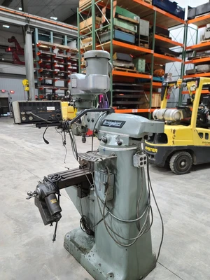 Bridgeport Series I Vertical Mill, 9″ x 42″ Table, 2 HP