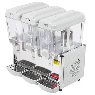 Triple 3 Gallon Bowl Refrigerated Beverage Dispenser